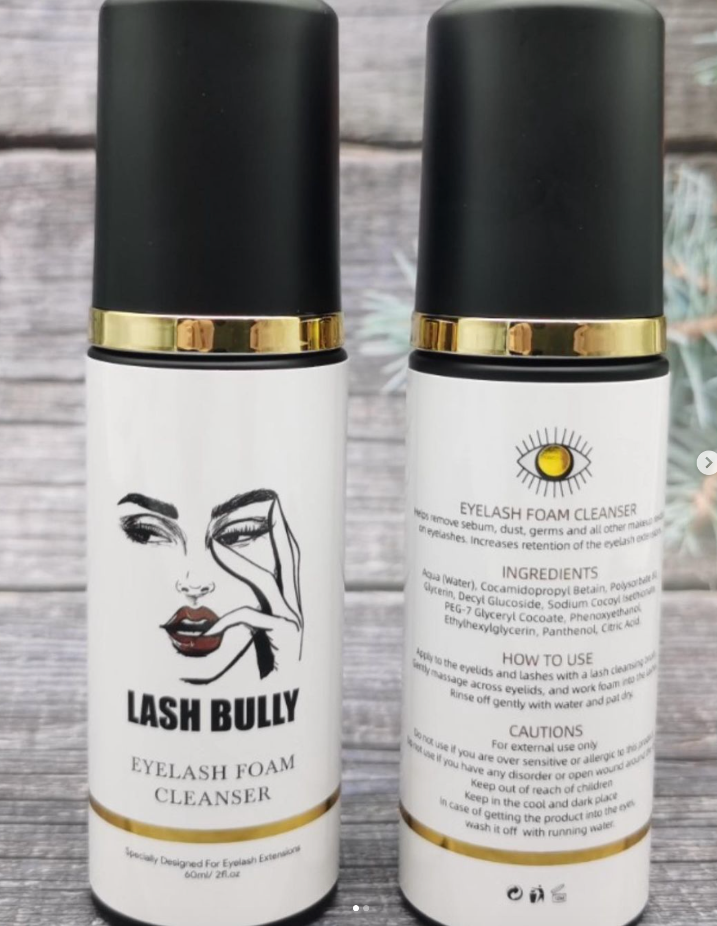 Lash bath